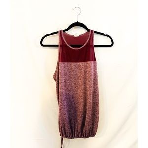 Maroon Athletic Top